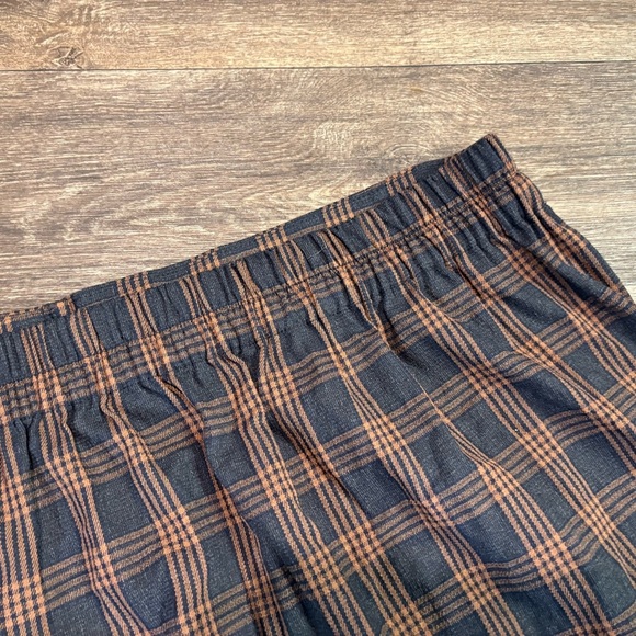 Madewell Double Breasted Plaid Mini Skirt Size XXL - Picture 4 of 11